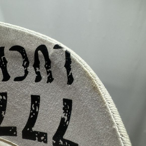 Port Aransas TX White Cadet Hat ARAM 777 Lucky Hook & Loop Adjustable USA Beach - Picture 8 of 8